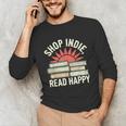 Independent Bookstore Fans Shop Local Literary Community Unisex Long Sleeve T-Shirt Independent Bookstore Fans Shop Local Literary Community Unisex Long Sleeve T-Shirt