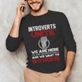 INTP Introverts Unite Anti Social For Men Women Unisex Long Sleeve T-Shirt