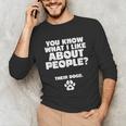 Introvert Animal Dog Owner Unisex Long Sleeve T-Shirt Introvert Animal Dog Owner Unisex Long Sleeve T-Shirt