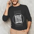 Introvert Guitarist Play Guitar Instrument Music Acoustic Unisex Long Sleeve T-Shirt Introvert Guitarist Play Guitar Instrument Music Acoustic Unisex Long Sleeve T-Shirt