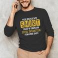 Introvert Quote Motivational For Men Women Kids Unisex Long Sleeve T-Shirt