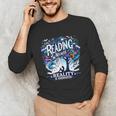 Introvert Reader Bibliofile Bookworm Loves Books Unisex Long Sleeve T-Shirt
