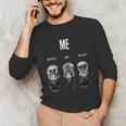 Introvert Relaxation Me Myself And Silence Skulls Unisex Long Sleeve T-Shirt Introvert Relaxation Me Myself And Silence Skulls Unisex Long Sleeve T-Shirt