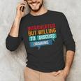 Introverted But Willing To Discuss Drawing Unisex Long Sleeve T-Shirt Introverted But Willing To Discuss Drawing Unisex Long Sleeve T-Shirt
