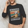 Introverted But Willing To Discuss Sourdough Vintage Baking Unisex Long Sleeve T-Shirt Introverted But Willing To Discuss Sourdough Vintage Baking Unisex Long Sleeve T-Shirt
