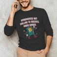Introverted But Willing To Discuss Video Games Introvert Unisex Long Sleeve T-Shirt Introverted But Willing To Discuss Video Games Introvert Unisex Long Sleeve T-Shirt