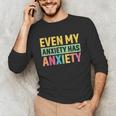 Introverts Anxiety Introvert Antisocial Sarcasm Unisex Long Sleeve T-Shirt