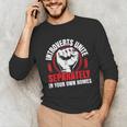 Introverts Unite Separately In Your Own Homes Saying Unisex Long Sleeve T-Shirt