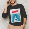 Jaws 2025 Classic Movie Nostalgia Unisex Long Sleeve T-Shirt Jaws 2025 Classic Movie Nostalgia Unisex Long Sleeve T-Shirt