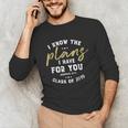 Jeremiah I Know Plans Graduation 2019 College Graduate Unisex Long Sleeve T-Shirt