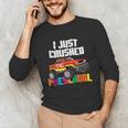 I Just Crushed Preschool Monster Truck Graduation Unisex Long Sleeve T-Shirt