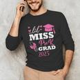 Kids Little Miss Pre-K Grad Preschool Prek Graduation 2025 Unisex Long Sleeve T-Shirt