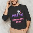 Kids Kids Pre-K PreSchool Unicorn GraduationShirt Unisex Long Sleeve T-Shirt