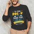 Kids So Long Pre-K Graduation 2025 School Kindergarten Here Come Unisex Long Sleeve T-Shirt
