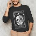 Kinda Emotional Kinda Emotionless Tarot Card Introvert Unisex Long Sleeve T-Shirt