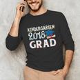 Kindergarten Graduation Shirt Boys Girls Graduate Unisex Long Sleeve T-Shirt