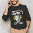 Kindergarten Graduation Shirts 2019 Shark Grad Toddler Unisex Long Sleeve T-Shirt