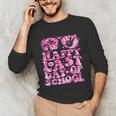 Last Day Of School Teacher Students School Graduation Groovy Unisex Long Sleeve T-Shirt