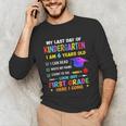 Last Days Of Kindergarten Graduation 2025 Graduate Boys Girl Unisex Long Sleeve T-Shirt