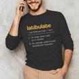 Latibulate Dictionary Definition For Introverts Unisex Long Sleeve T-Shirt Latibulate Dictionary Definition For Introverts Unisex Long Sleeve T-Shirt