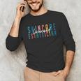 Licensed Skin Esthetician Graduation Skin Esthetician Unisex Long Sleeve T-Shirt
