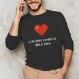 Life Was Simpler Back Then Nostalgia Retro Game Unisex Long Sleeve T-Shirt