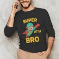 Little Cute Superhero Brother Comic Book Baby Bro Unisex Long Sleeve T-Shirt Little Cute Superhero Brother Comic Book Baby Bro Unisex Long Sleeve T-Shirt
