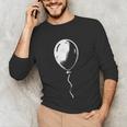 Lone Balloon Celebration Individualistic Introvert Party Unisex Long Sleeve T-Shirt Lone Balloon Celebration Individualistic Introvert Party Unisex Long Sleeve T-Shirt