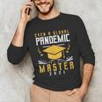 Master 2021 Graduation Graduate Masters Degree Unisex Long Sleeve T-Shirt