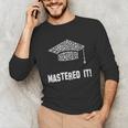 Mastered It Shirt Graduation 2018 Unisex Long Sleeve T-Shirt
