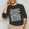 Masters Degree Graduation 2025 Christian MSW MPH MBA Unisex Long Sleeve T-Shirt