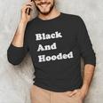 Masters Degree Graduation And Hooded T-Shirt Unisex Long Sleeve T-Shirt
