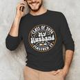 Master's Degree Graduation My Husband Mastered It 2024 Unisex Long Sleeve T-Shirt