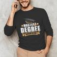Masters Degree Survivor Graduation For MBA Graduate Unisex Long Sleeve T-Shirt
