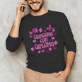 Masters Graduation Educated Latina Chingona Con Diploma Unisex Long Sleeve T-Shirt
