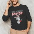 Med School Graduation Bunny Medical New Doctor Unisex Long Sleeve T-Shirt