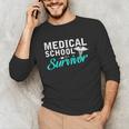 Medical School Survivor Med Student Graduation Unisex Long Sleeve T-Shirt