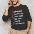 Middle School Graduation Unisex Long Sleeve T-Shirt