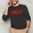Misfit Outfit And Costume Introvert Apparel Unisex Long Sleeve T-Shirt