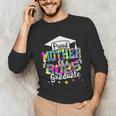 Mother Of a 2025 Graduate Tie Dye Class Senior Graduation 25 Unisex Long Sleeve T-Shirt