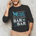 Music Major Student Pun Graduation Unisex Long Sleeve T-Shirt