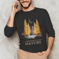Nature Scene Tees For Introverts Quiet Escape Solitude Unisex Long Sleeve T-Shirt Nature Scene Tees For Introverts Quiet Escape Solitude Unisex Long Sleeve T-Shirt