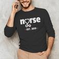 New Nurse Est 2019 Nursing School Graduation Unisex Long Sleeve T-Shirt