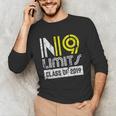 No Limits Class Of 2019 Graduation Vintage Unisex Long Sleeve T-Shirt
