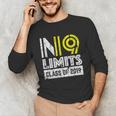 No Limits Cool Class Of 2019 Graduation Unisex Long Sleeve T-Shirt