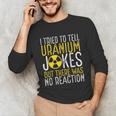 Nuclear Engineer Student Graduation Nuclear Engineering Unisex Long Sleeve T-Shirt