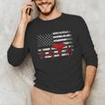 Nurse 2018 American Flag Tee Nursing School Graduation Unisex Long Sleeve T-Shirt