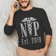 Nurse Practitioner Graduation Caduceus NP Degree 2019 Unisex Long Sleeve T-Shirt