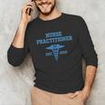 Nurse Practitioner Shirt NP Shirt For Graduation Unisex Long Sleeve T-Shirt