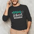 Nursing School Survivor RN Grad Nurse Graduation Student Unisex Long Sleeve T-Shirt